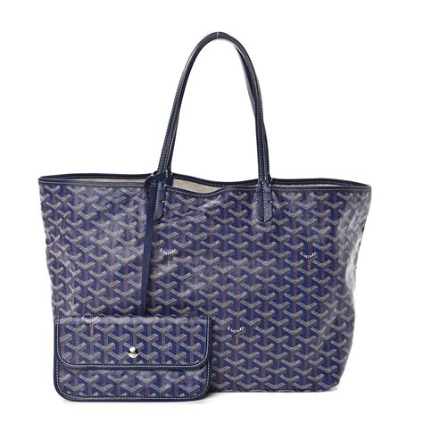 goyard tote bag navy blue|Goyard saint louis pm price.